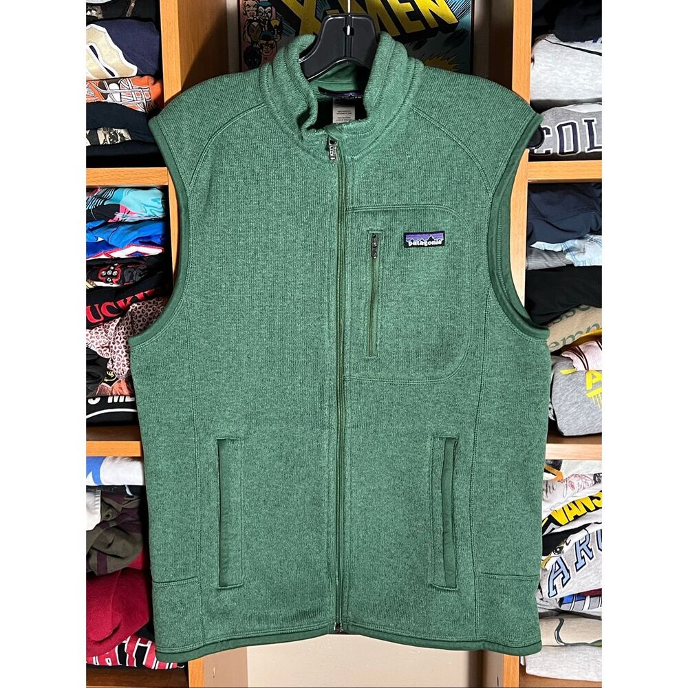 Patagonia Men's Better Sweater Vest Green Medium